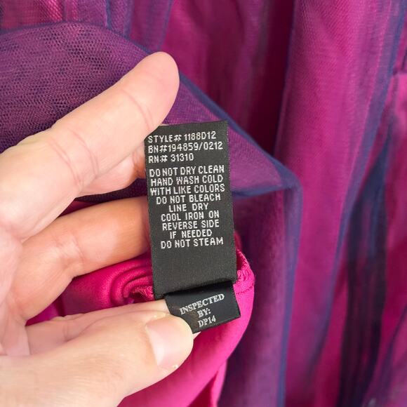 BCX Prom Dress Junior 9 Blue Sequin Mini Fit & Flare Sweetheart Strapless NWT - Picture 10 of 10